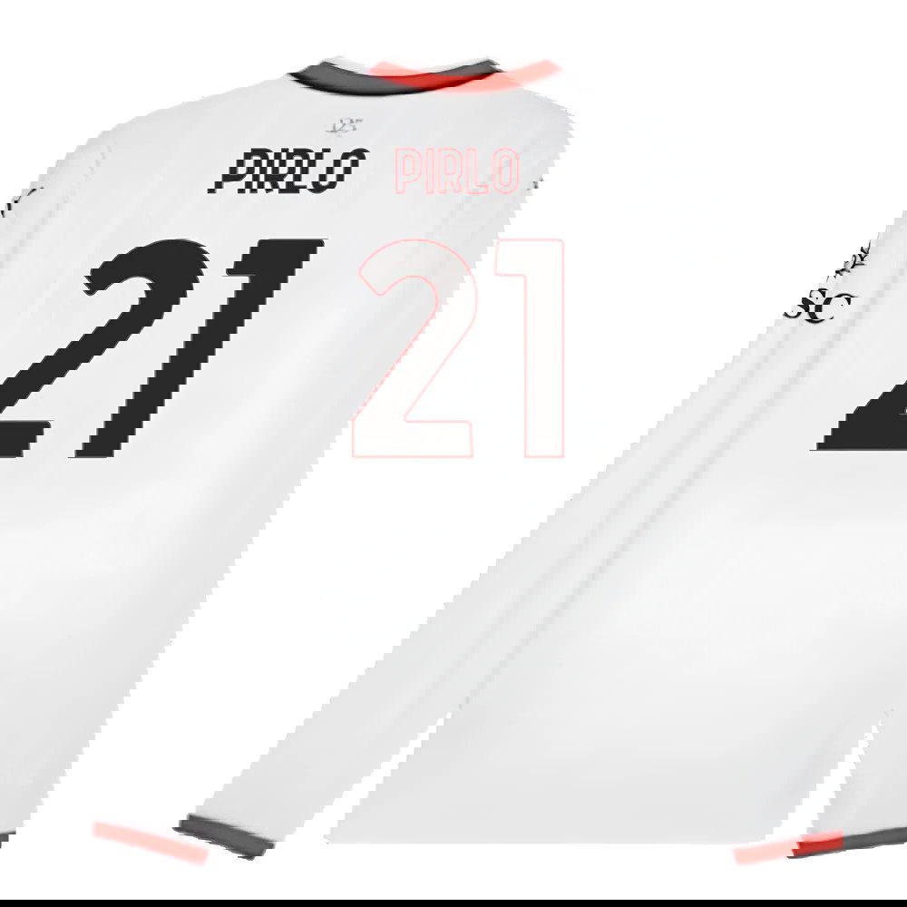 2024-2025 AC Milan Away Long Sleeve Shirt (Pirlo 21)