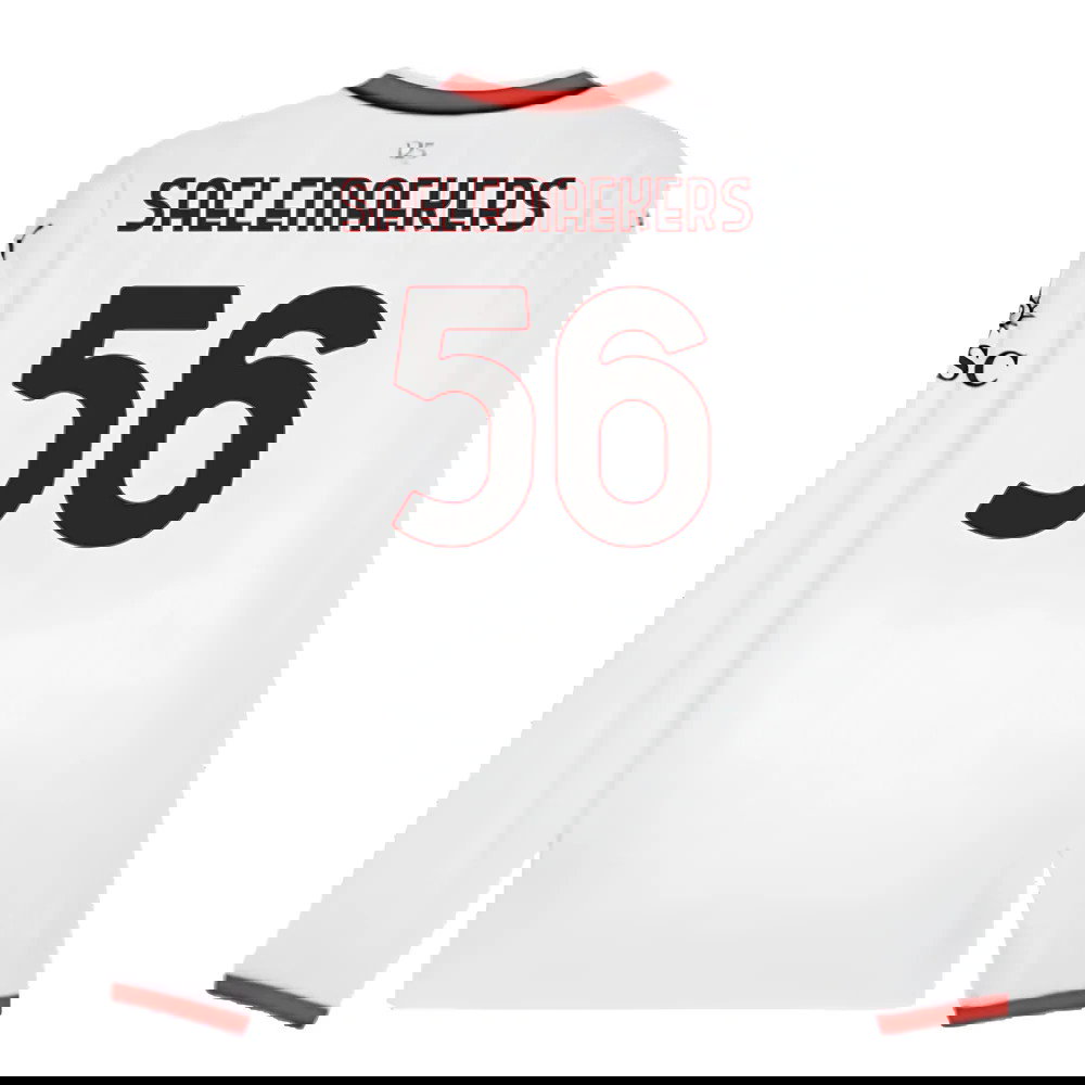 2024-2025 AC Milan Away Long Sleeve Shirt (Saelemaekers 56)