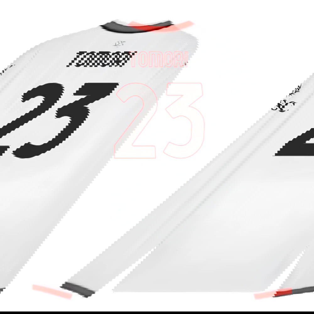 2024-2025 AC Milan Away Long Sleeve Shirt (Tomori 23)