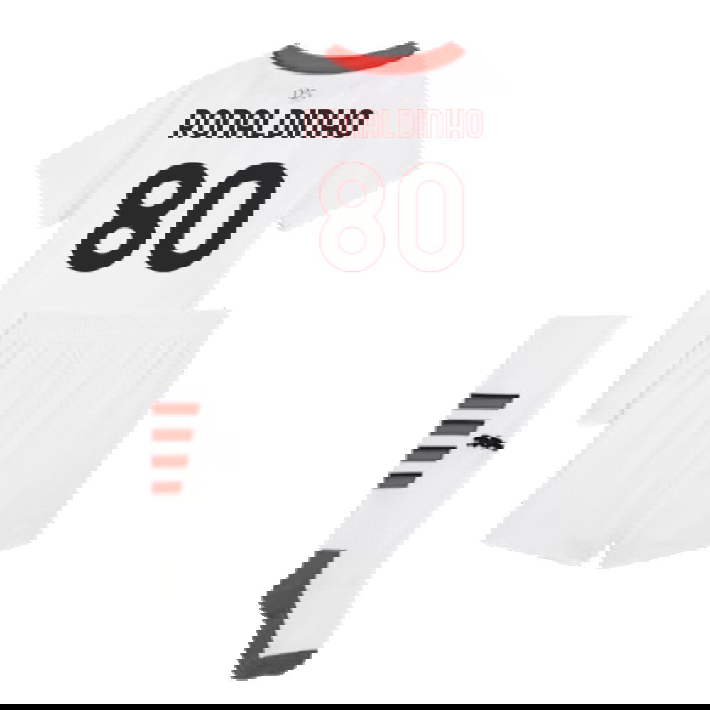 2024-2025 AC Milan Away Mini Kit (Ronaldinho 80)