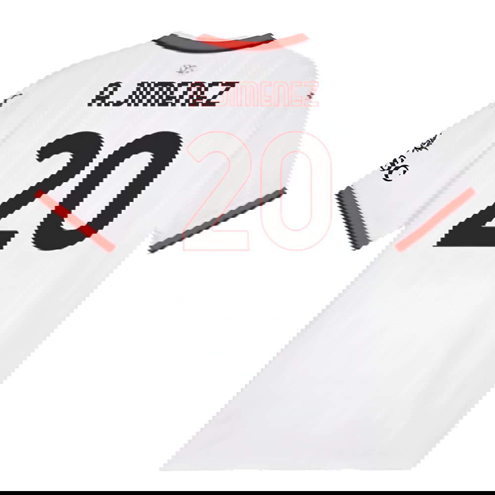 2024-2025 AC Milan Away Shirt (A.Jimenez 20)