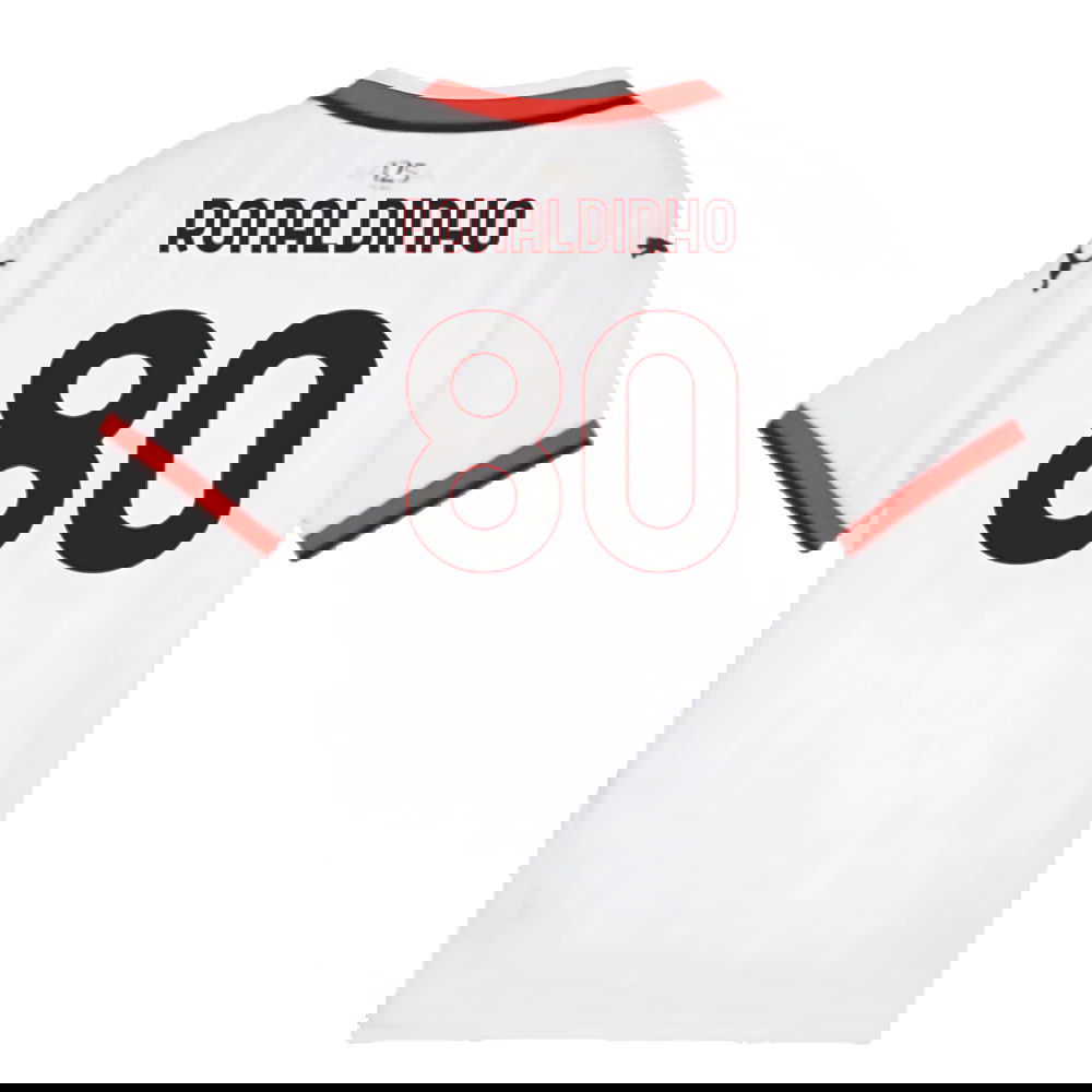 2024-2025 AC Milan Away Shirt (Kids) (Ronaldinho 80)