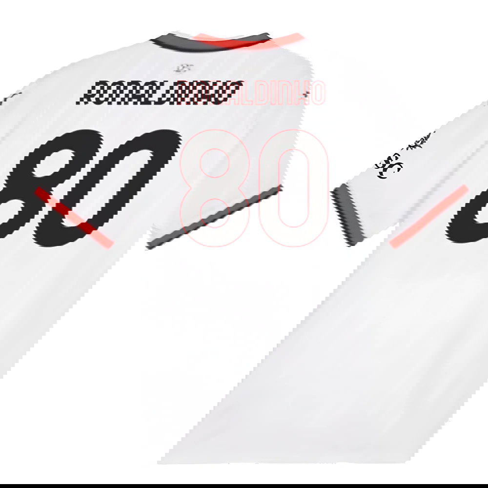 2024-2025 AC Milan Away Shirt (Ronaldinho 80)