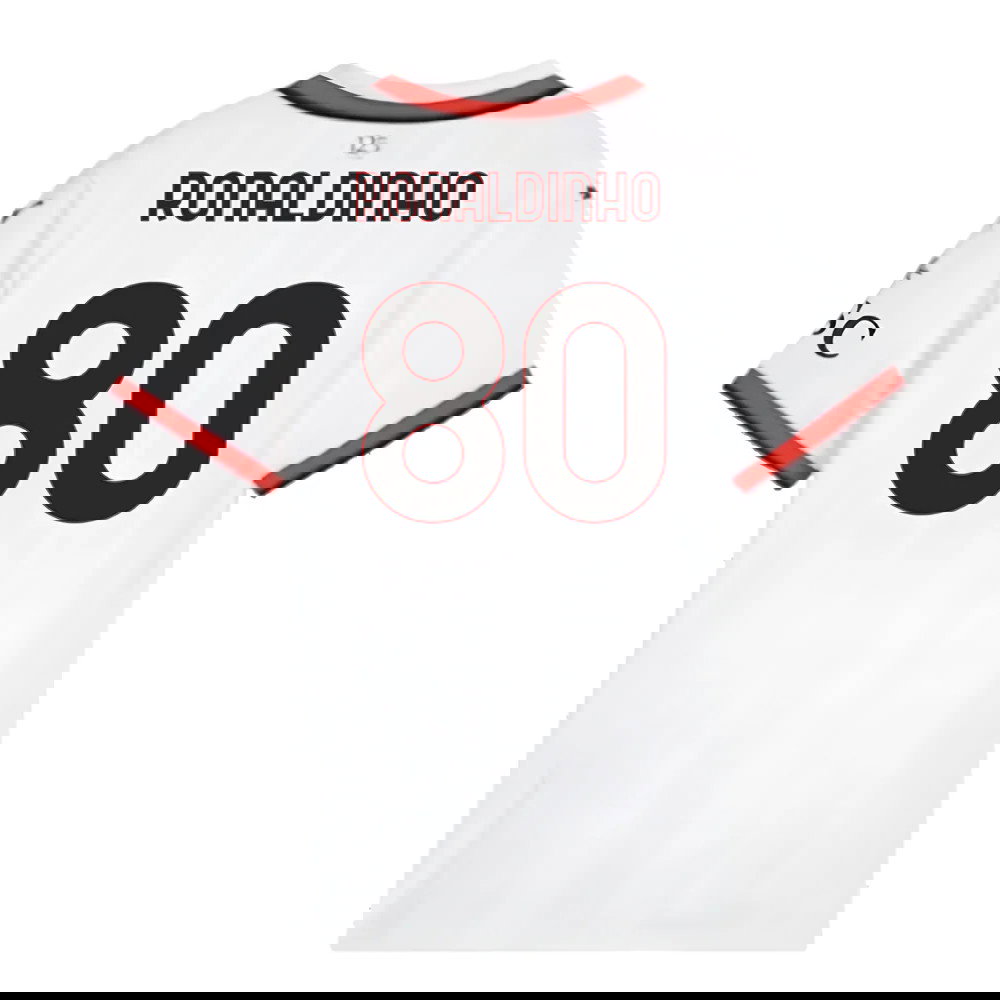 2024-2025 AC Milan Away Shirt (Womens) (Ronaldinho 80)