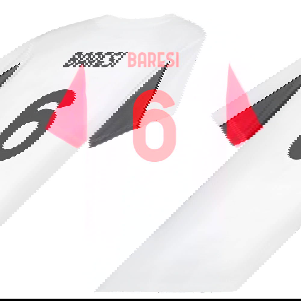 2024-2025 AC Milan FtblArchive Tee (White) (Baresi 6)