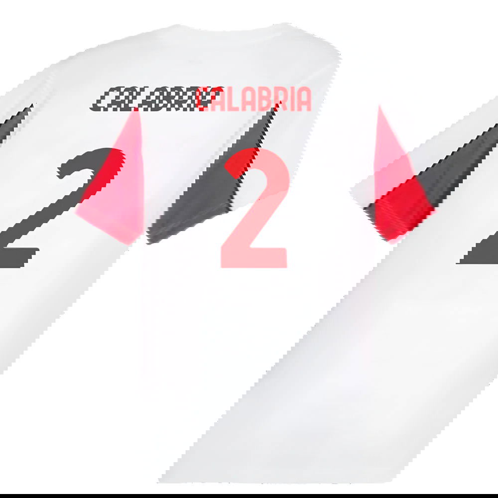 2024-2025 AC Milan FtblArchive Tee (White) (Calabria 2)