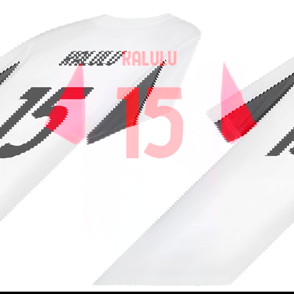 2024-2025 AC Milan FtblArchive Tee (White) (Kalulu 15)