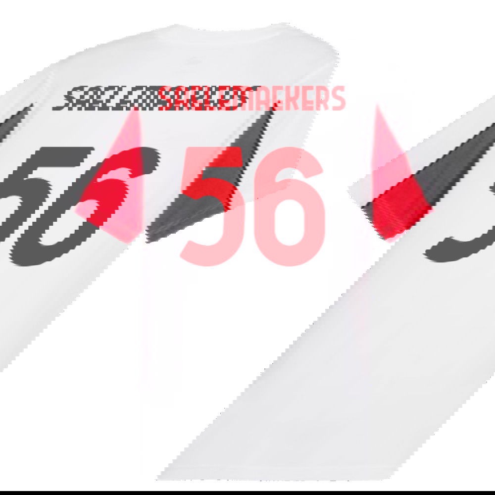 2024-2025 AC Milan FtblArchive Tee (White) (Saelemaekers 56)