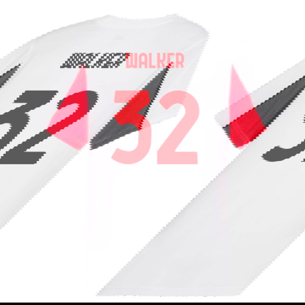 2024-2025 AC Milan FtblArchive Tee (White) (Walker 32)