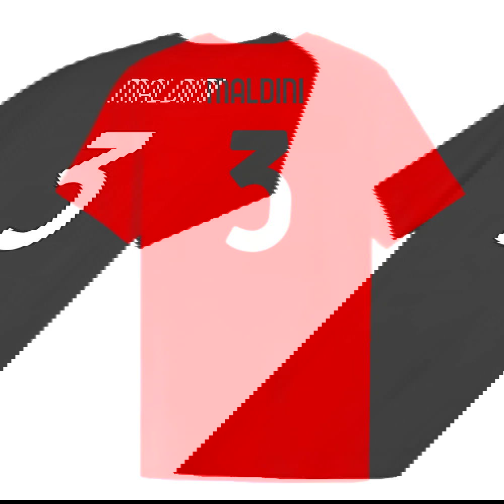 2024-2025 AC Milan ftblCulture Tee (Red) (Maldini 3)