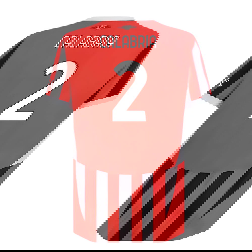 2024-2025 AC Milan Home Authentic Shirt (Calabria 2)