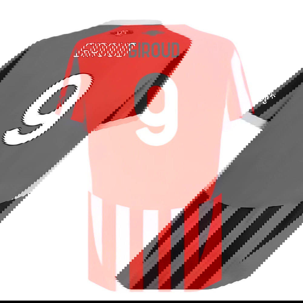 2024-2025 AC Milan Home Authentic Shirt (Giroud 9)