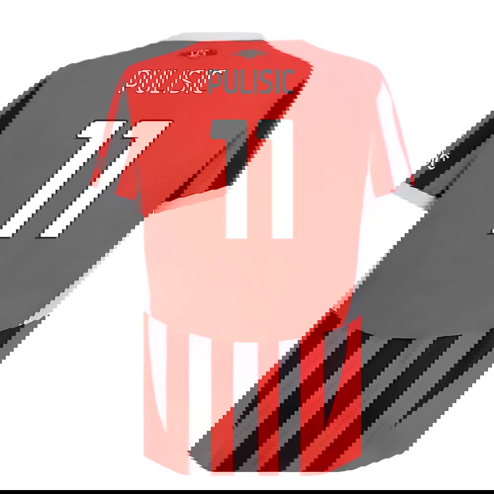 2024-2025 AC Milan Home Authentic Shirt (Pulisic 11)