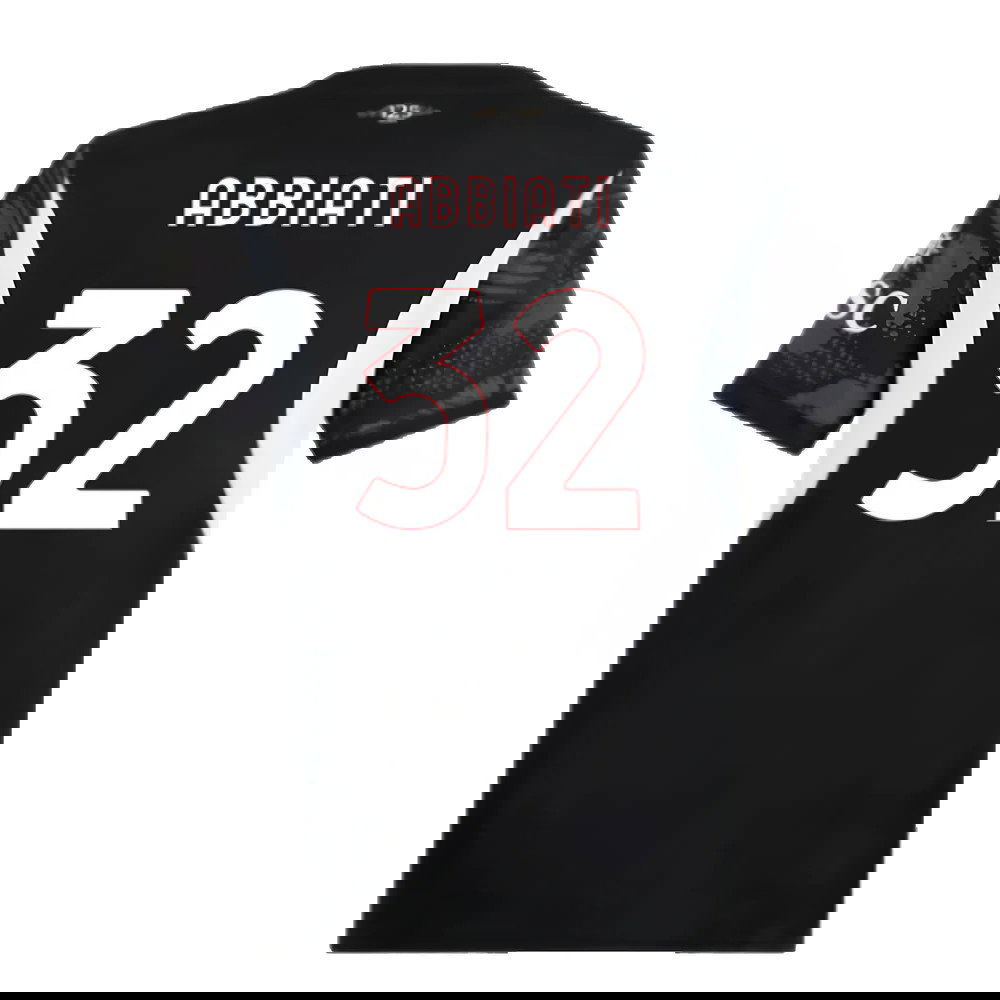 2024-2025 AC Milan Home Goalkeeper Shirt (Black) (ABBIATI 32)