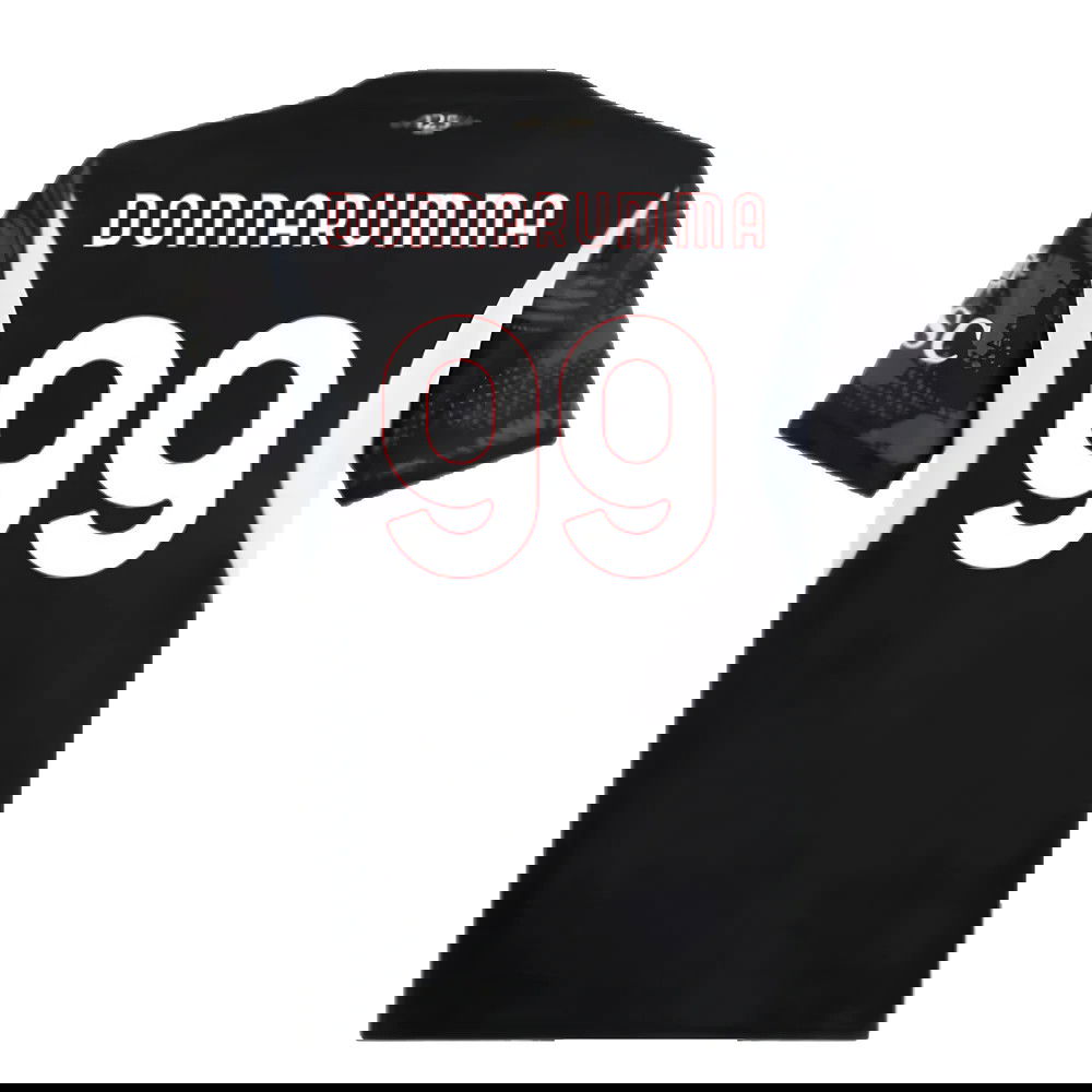2024-2025 AC Milan Home Goalkeeper Shirt (Black) (DONNARUMMA 99)