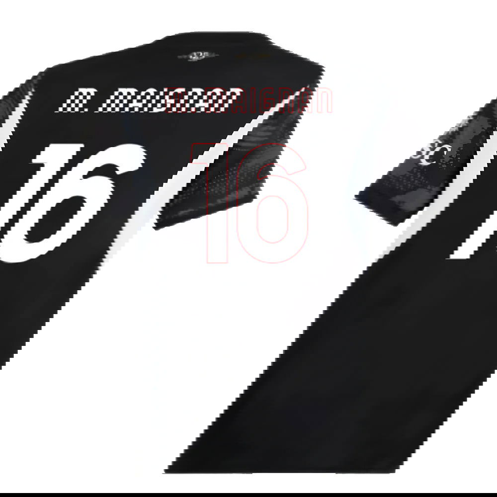 2024-2025 AC Milan Home Goalkeeper Shirt (Black) (M. MAIGNAN 16)