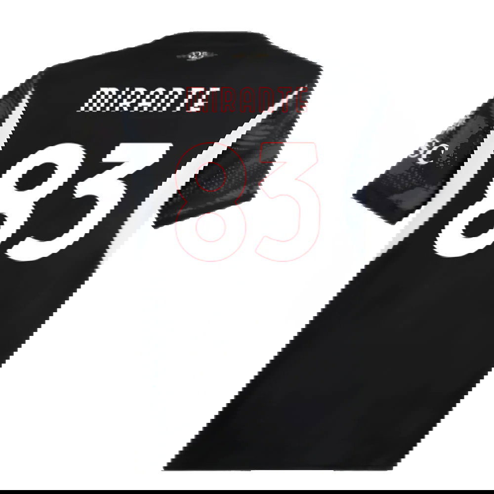 2024-2025 AC Milan Home Goalkeeper Shirt (Black) (MIRANTE 83)