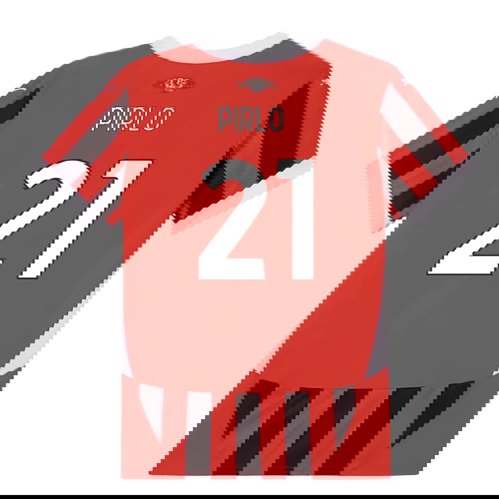 2024-2025 AC Milan Home Shirt (Kids) (Pirlo 21)