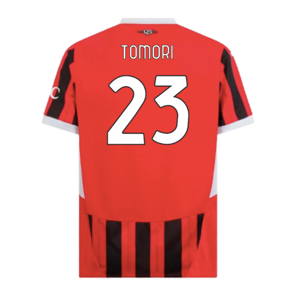 2024-2025 AC Milan Home Shirt (Tomori 23)