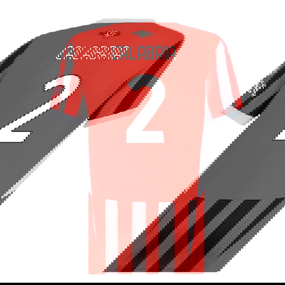 2024-2025 AC Milan Home Shirt (Womens) (Calabria 2)