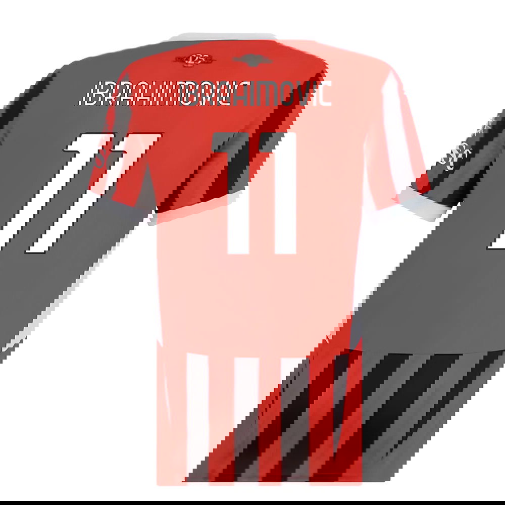 2024-2025 AC Milan Home Shirt (Womens) (Ibrahimovic 11)