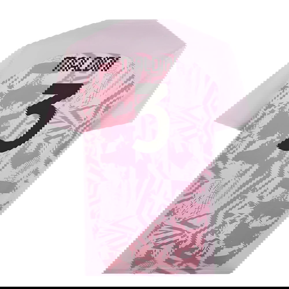 2024-2025 AC Milan Pre-Match Shirt (Grape) (Maldini 3)