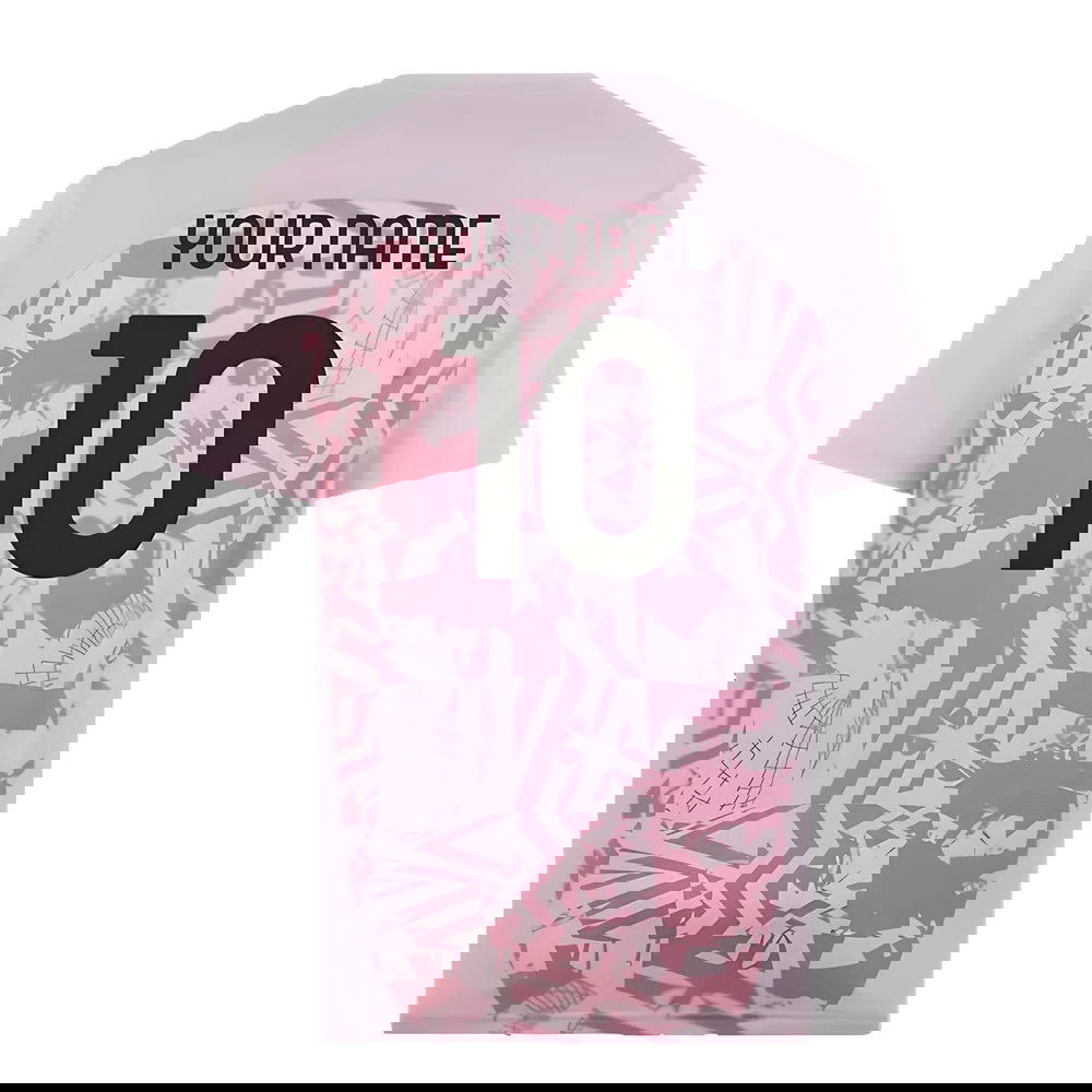 2024-2025 AC Milan Pre-Match Shirt (Grape) (Your Name)