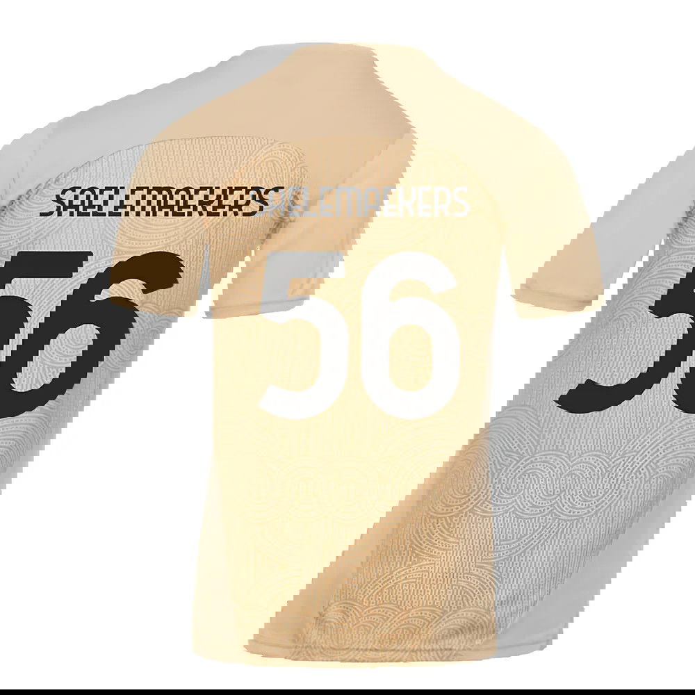 2024-2025 AC Milan Pre-Match Shirt (Putty) (Saelemaekers 56)