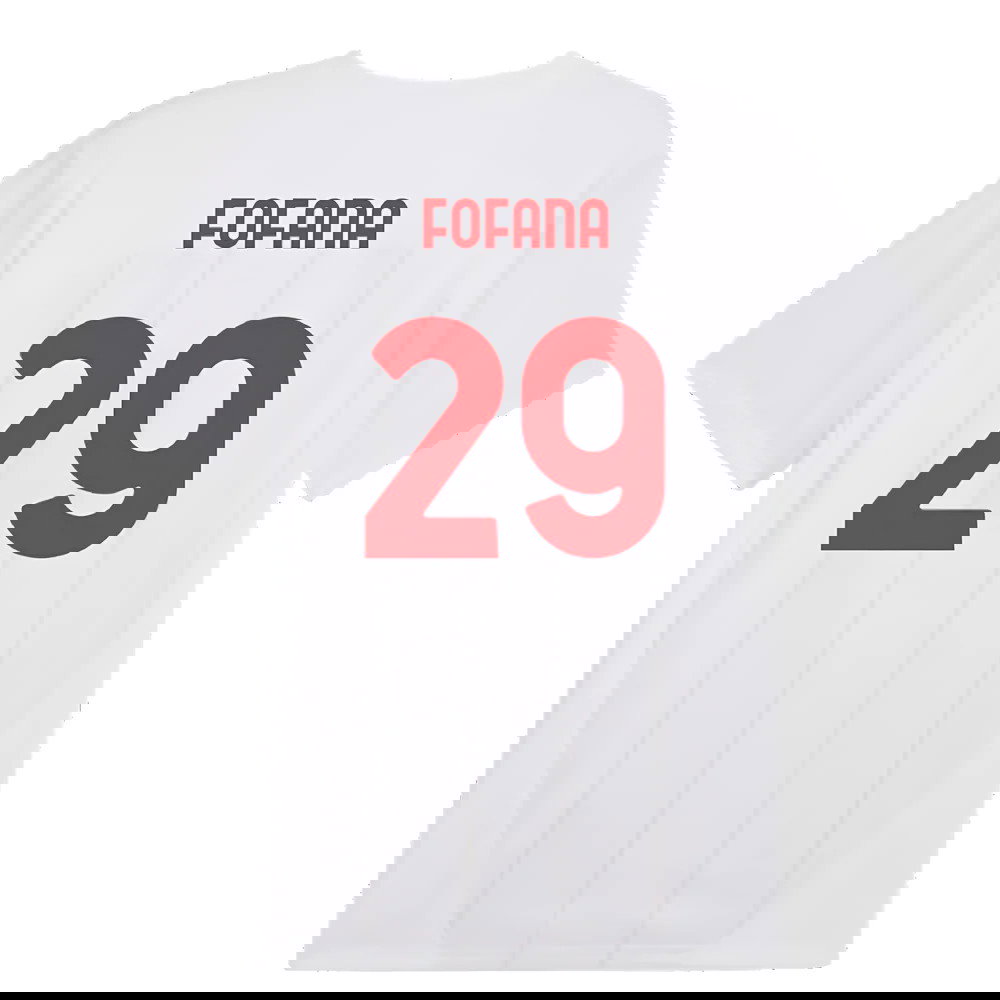 2024-2025 AC Milan Prematch SS Jersey (White) (Fofana 29)