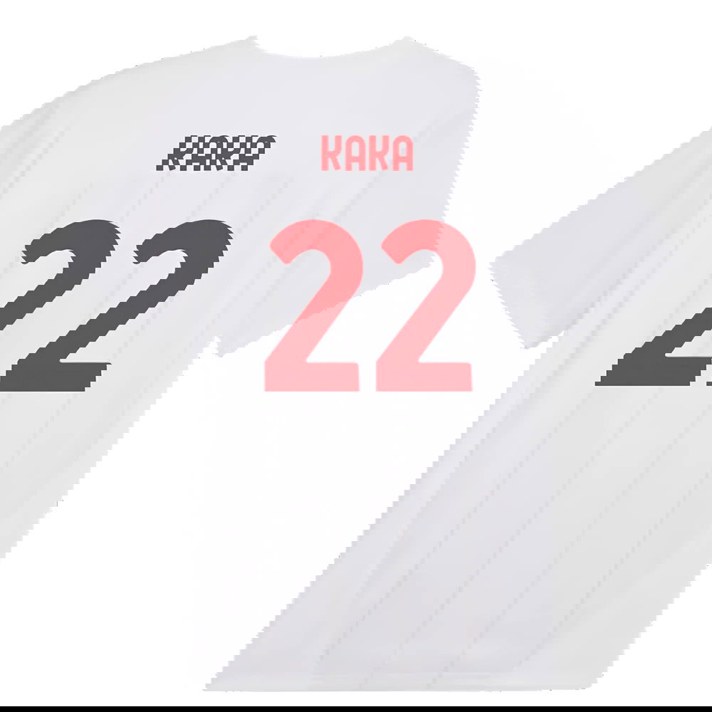 2024-2025 AC Milan Prematch SS Jersey (White) (Kaka 22)