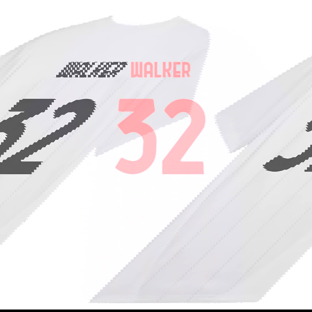 2024-2025 AC Milan Prematch SS Jersey (White) (Walker 32)