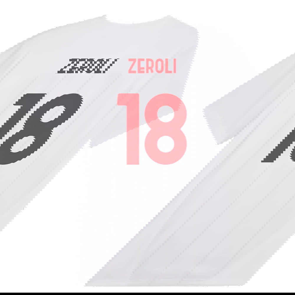 2024-2025 AC Milan Prematch SS Jersey (White) (Zeroli 18)