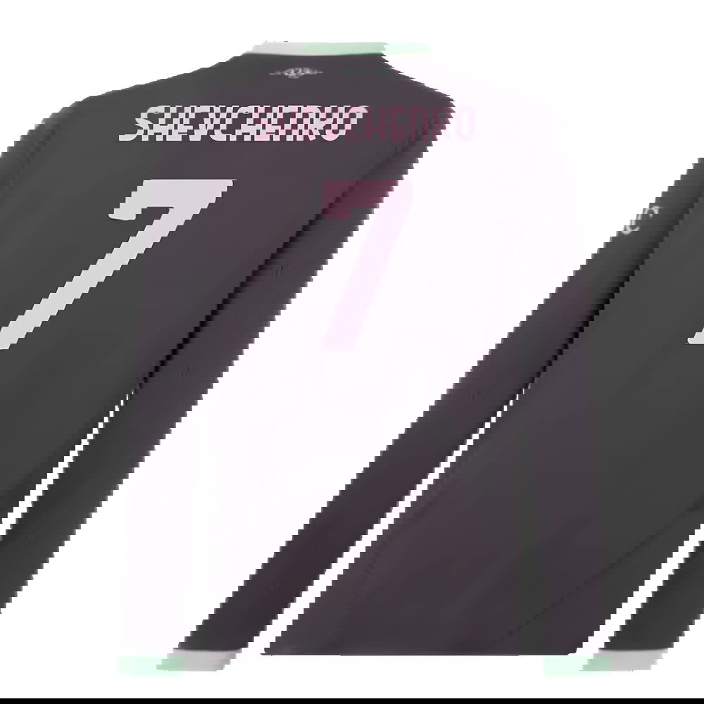 2024-2025 AC Milan Third Long Sleeve Shirt (Shevchenko 7)