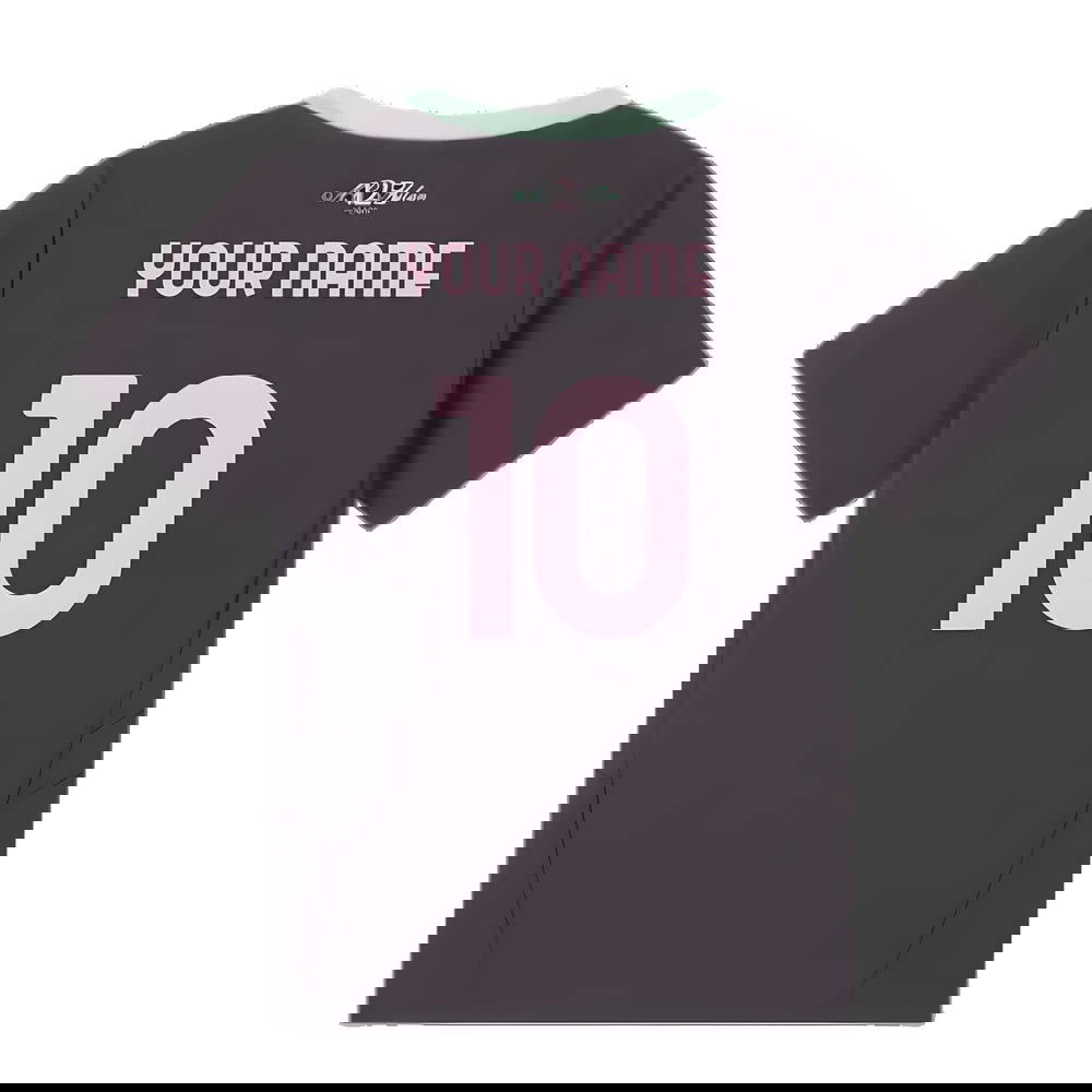 2024-2025 AC Milan Third Mini Kit (Your Name)