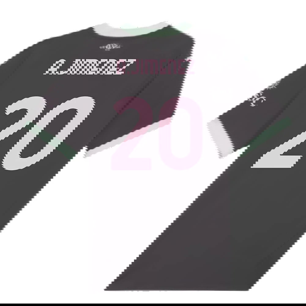 2024-2025 AC Milan Third Shirt (A.Jimenez 20)