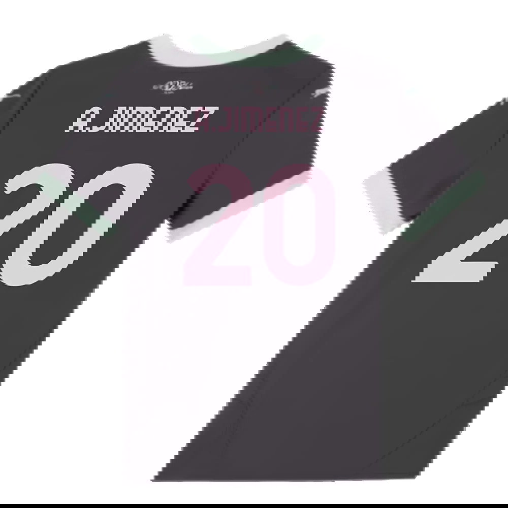 2024-2025 AC Milan Third Shirt (Kids) (A.Jimenez 20)