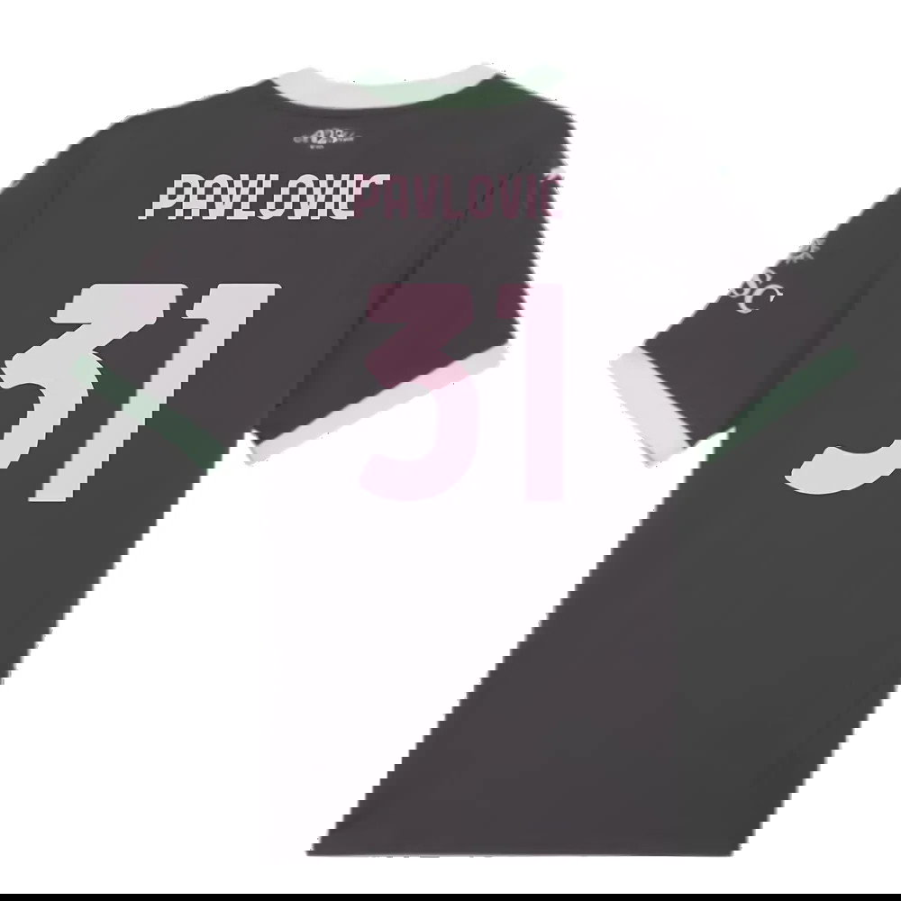 2024-2025 AC Milan Third Shirt (Pavlovic 31)