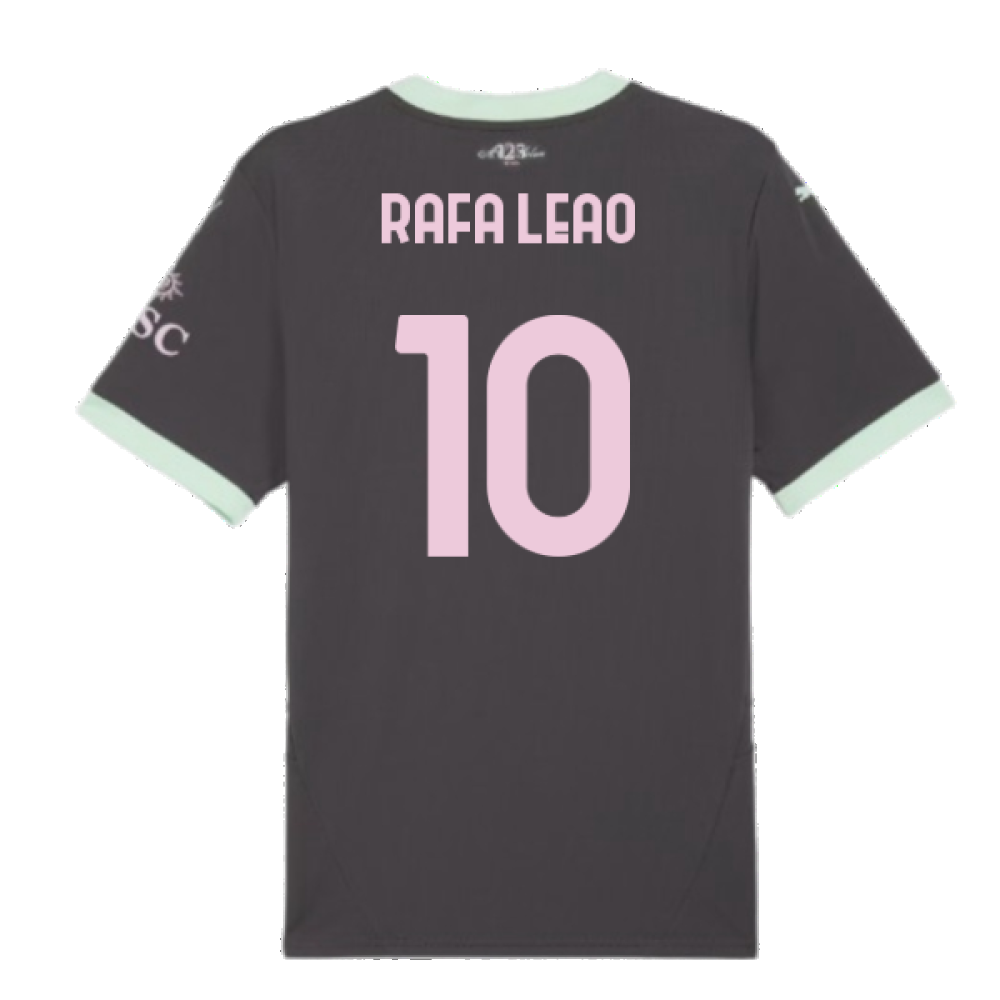 2024-2025 AC Milan Third Shirt (Rafa Leao 10)