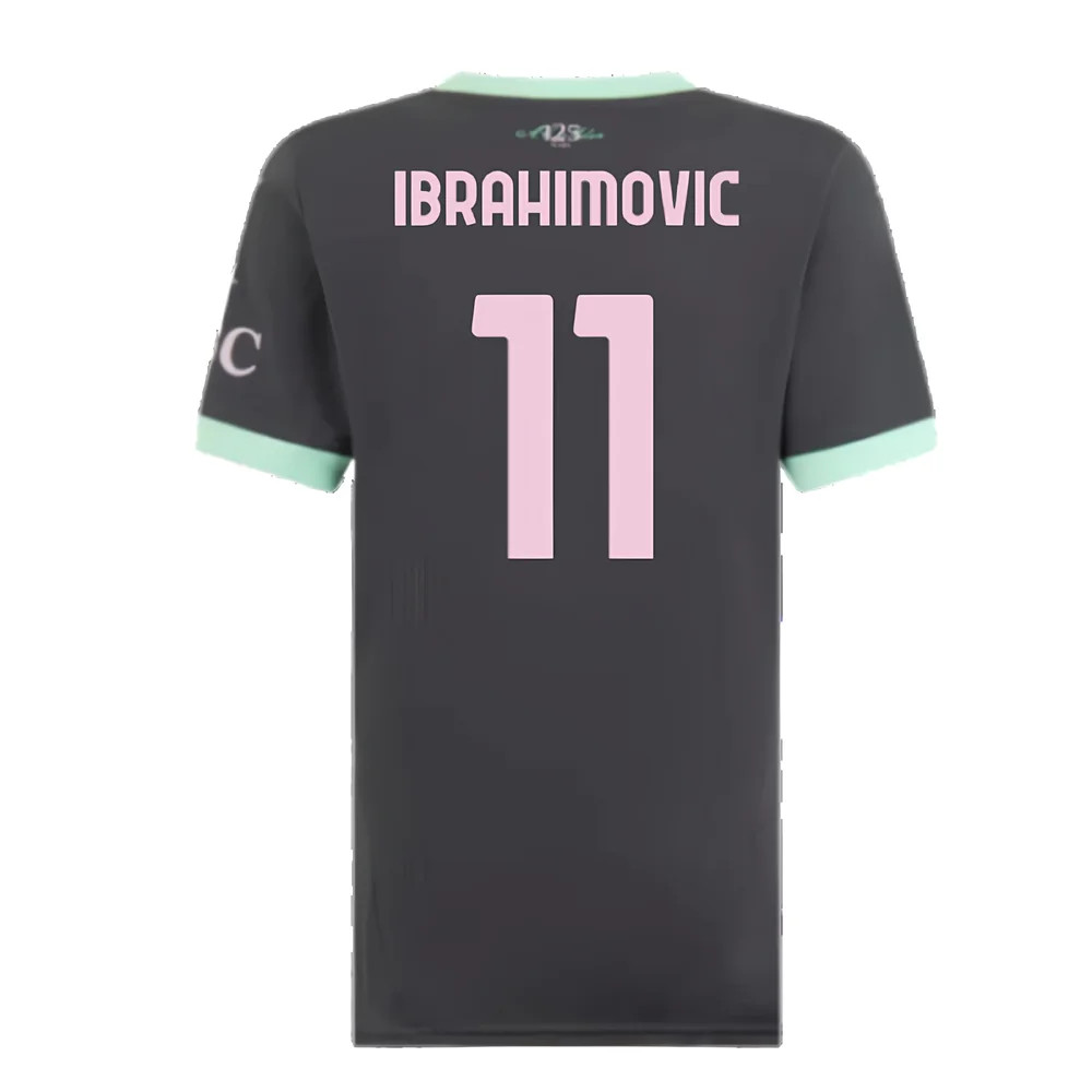2024-2025 AC Milan Third Shirt (Womens) (Ibrahimovic 11)