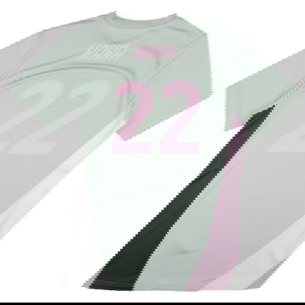 2024-2025 AC Milan Training Shirt (Green Fog) (Kaka 22)