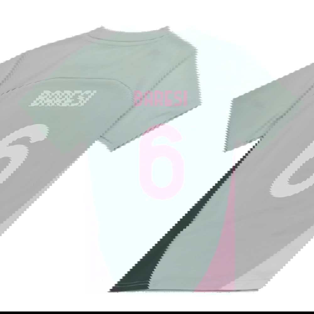 2024-2025 AC Milan Training Shirt (Green Fog) - Kids (Baresi 6)