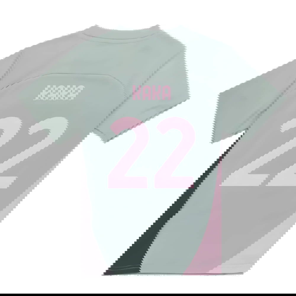 2024-2025 AC Milan Training Shirt (Green Fog) - Kids (Kaka 22)