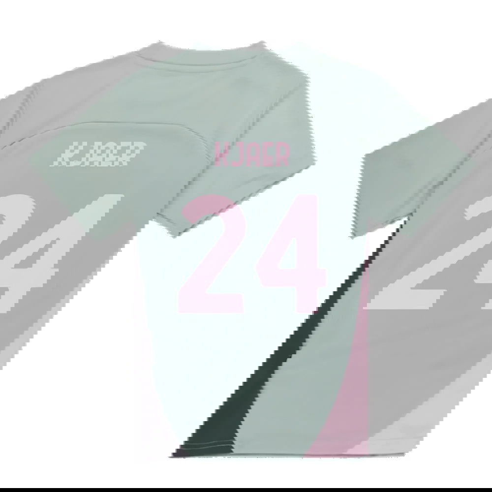 2024-2025 AC Milan Training Shirt (Green Fog) - Kids (Kjaer 24)