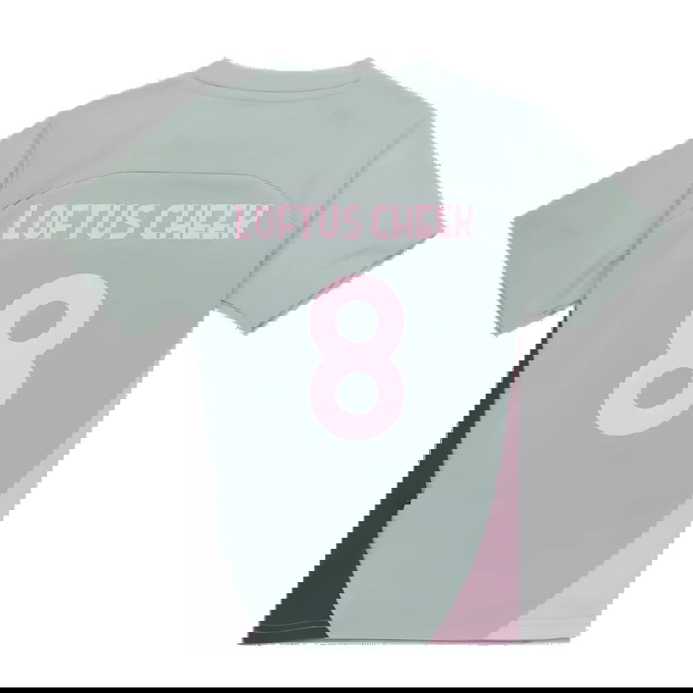 2024-2025 AC Milan Training Shirt (Green Fog) - Kids (Loftus Cheek 8)