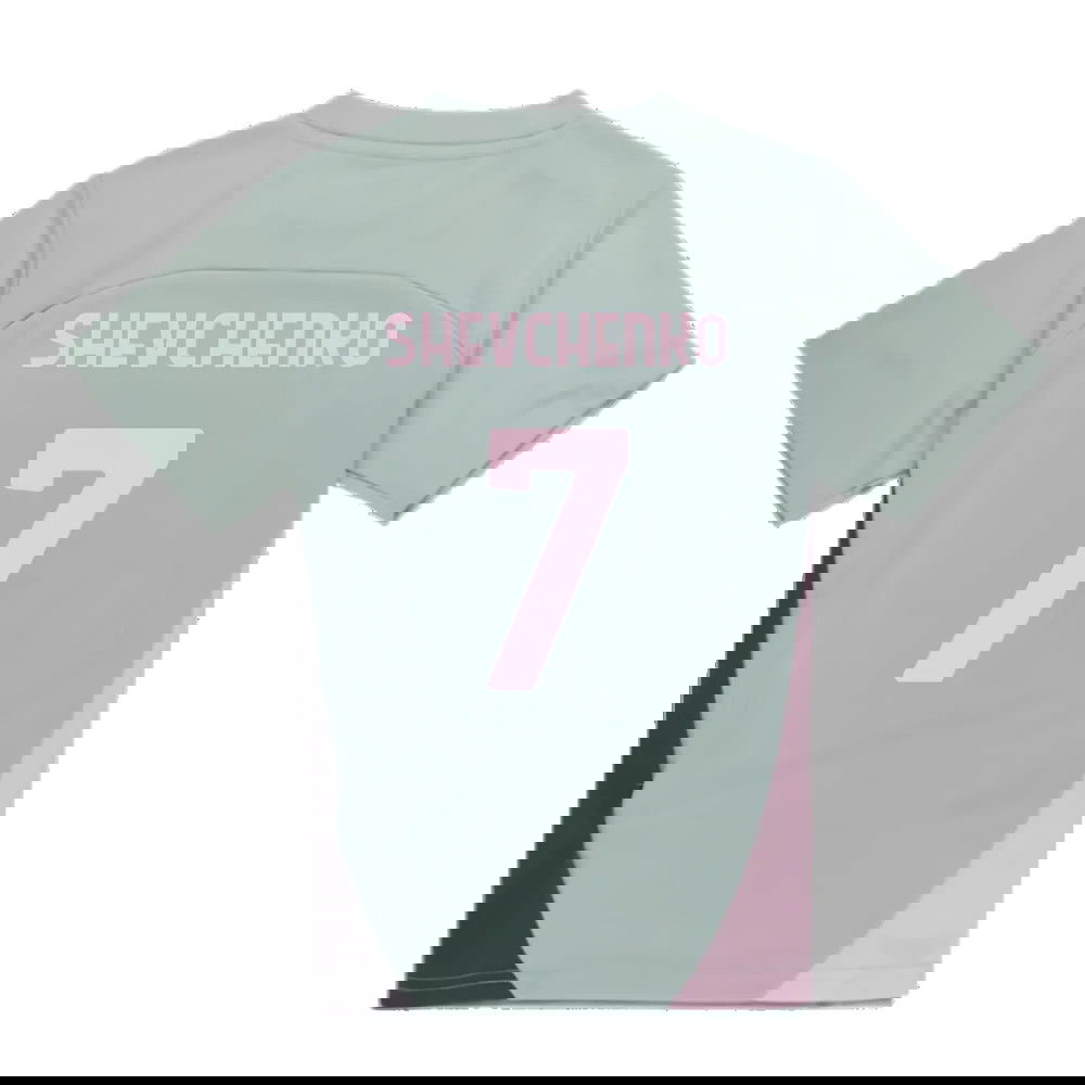 2024-2025 AC Milan Training Shirt (Green Fog) - Kids (Shevchenko 7)