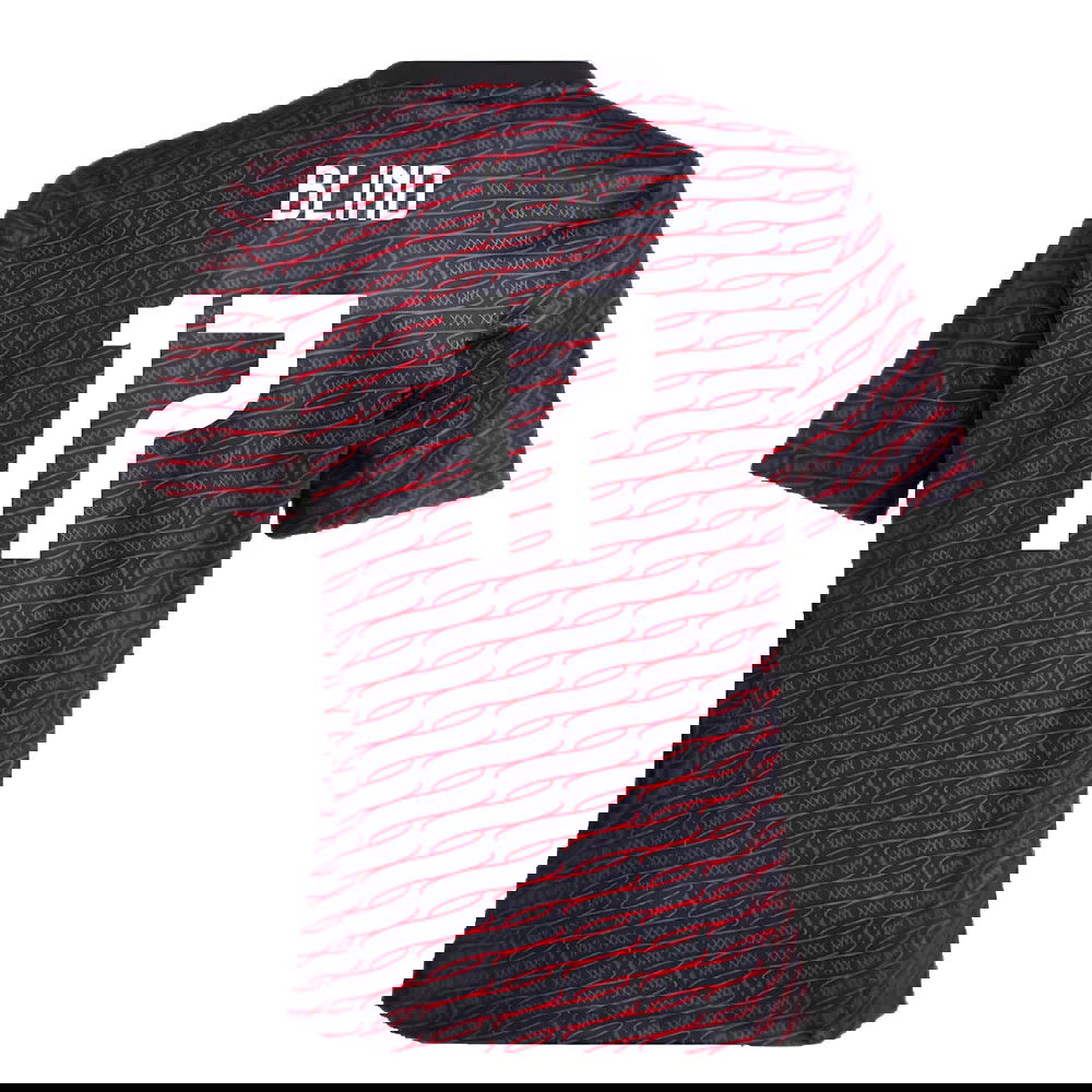 2024-2025 Ajax Pre Match Shirt (Black) - Kids (Blind 17)