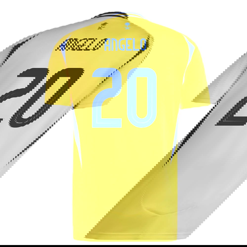 2024-2025 Al Nassr Home Shirt (Angelo 20)