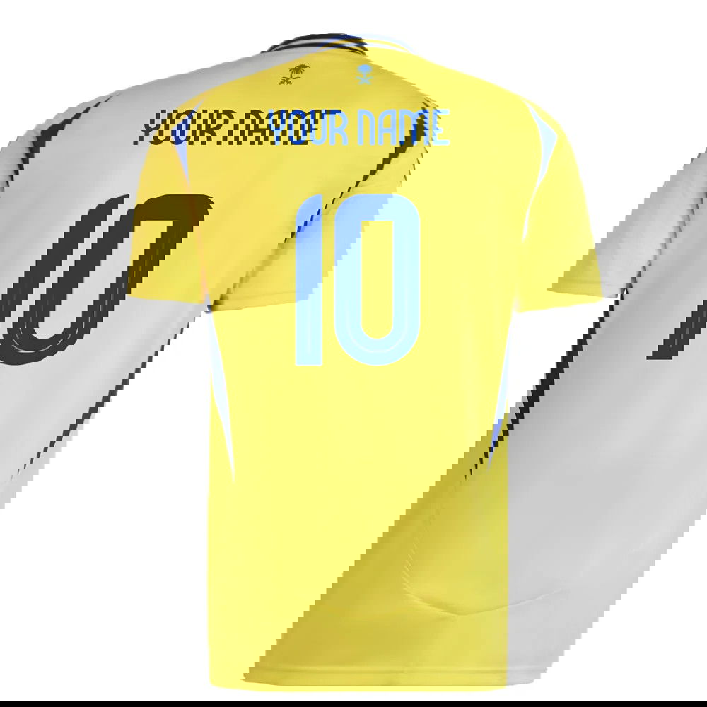 2024-2025 Al Nassr Home Shirt (Your Name)