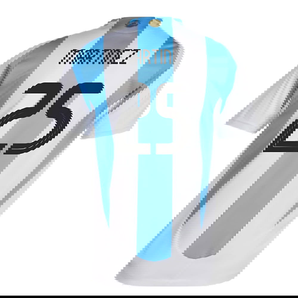 2024-2025 Argentina Authentic Home Shirt (MARTINEZ 25)