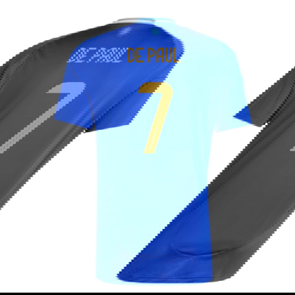 2024-2025 Argentina Away Shirt (DE PAUL 7)